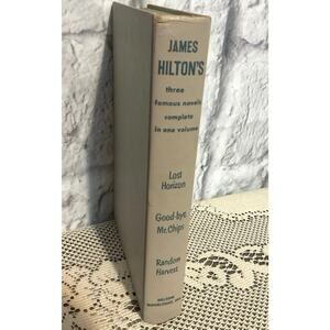 1941 James Hilton Three Famous Novels Lost Horizon Good Bye Mr Chips Random